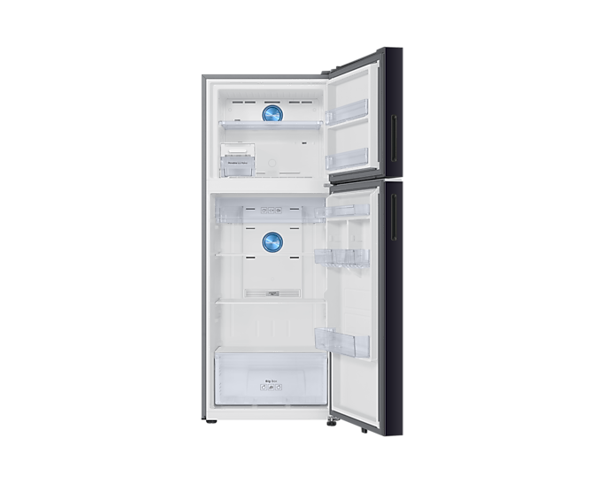 Samsung 419L Bespoke AI Double Door Refrigerator - Convertible, Twin Cooling, SmartThings