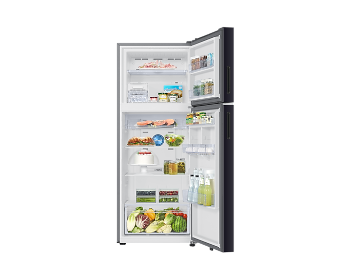 Samsung 419L Bespoke AI Double Door Refrigerator - Convertible, Twin Cooling, SmartThings
