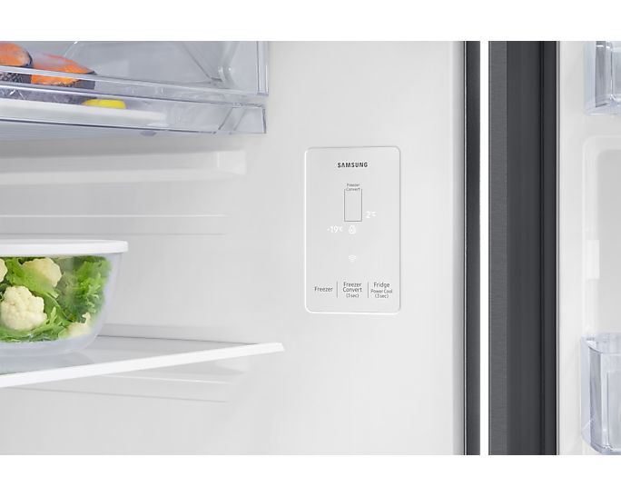 Samsung Bespoke AI 350L Double Door Refrigerator with Twin Cooling Plus