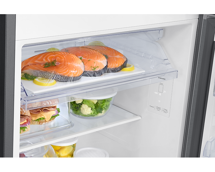 Samsung Bespoke AI 350L Double Door Refrigerator with Twin Cooling Plus