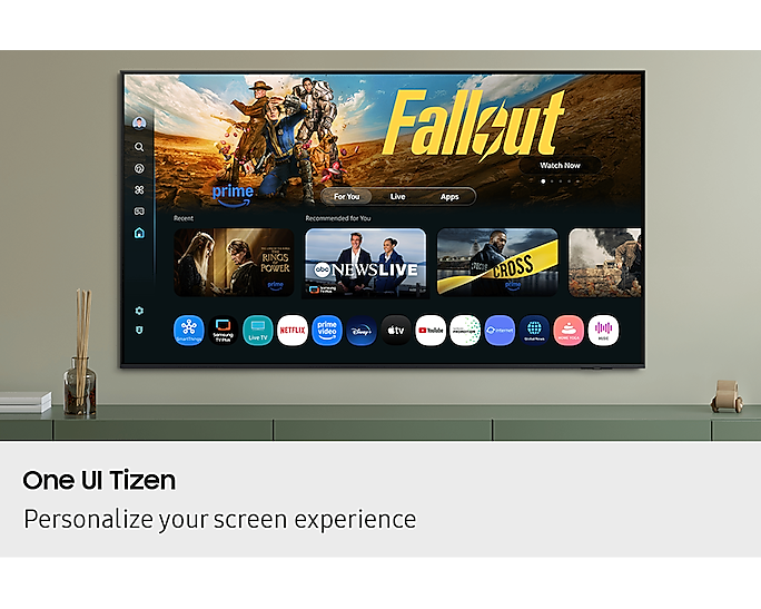 Samsung 75-inch Crystal UHD 4K Smart TV U8000F: Immersive Visuals, Smart Features