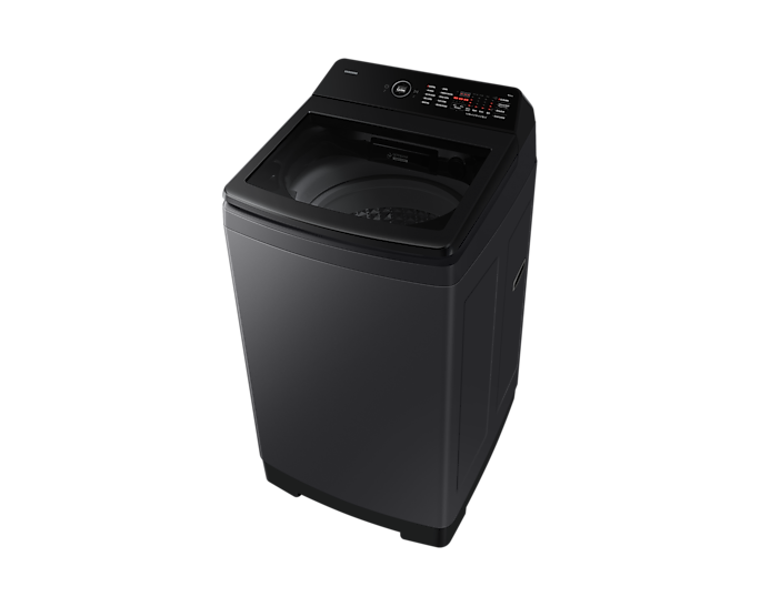 Samsung 8.0 kg Top Load AI Wash Ecobubble Washing Machine Deep Charcoal