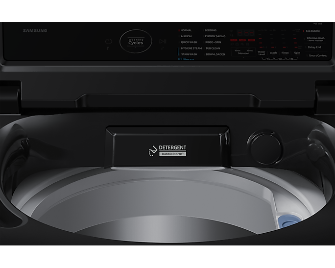 Samsung 8.0 kg Top Load Washer with AI Wash, Ecobubble, AI Energy Mode