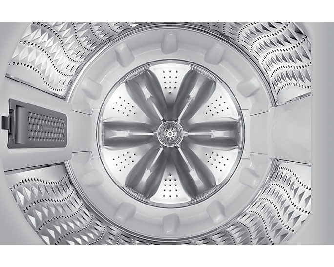 Samsung 10kg AI Wash Ecobubble Top Load Washing Machine with Hygiene Steam