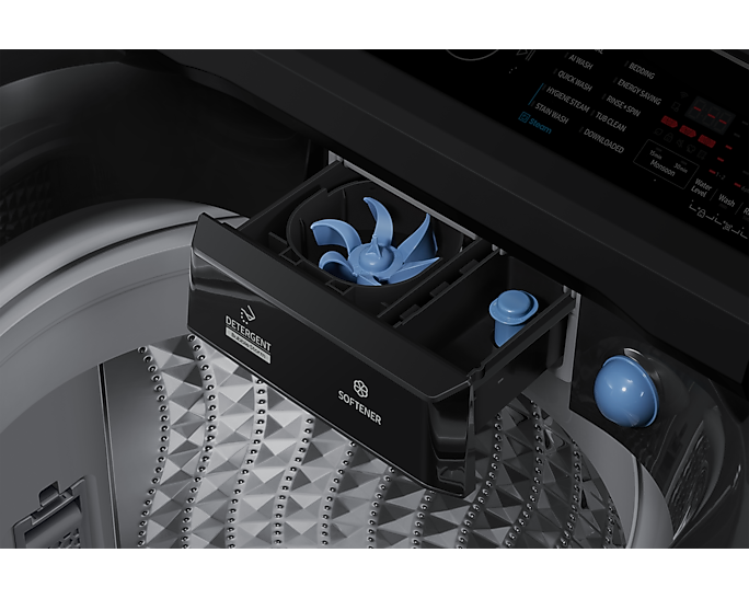 Samsung 12kg AI Wash EcoBubble Top Load Washing Machine with AI Energy Mode