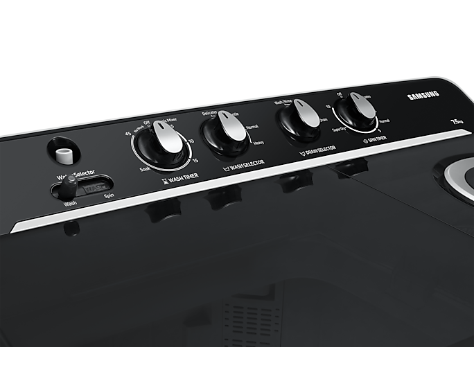 Samsung 9.0 kg Semi-Automatic Hexa Storm Pulsator Washing Machine, 5-Star Energy