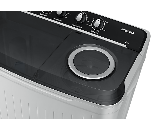 Samsung 9.0 kg Semi-Automatic Hexa Storm Pulsator Washing Machine, 5-Star Energy