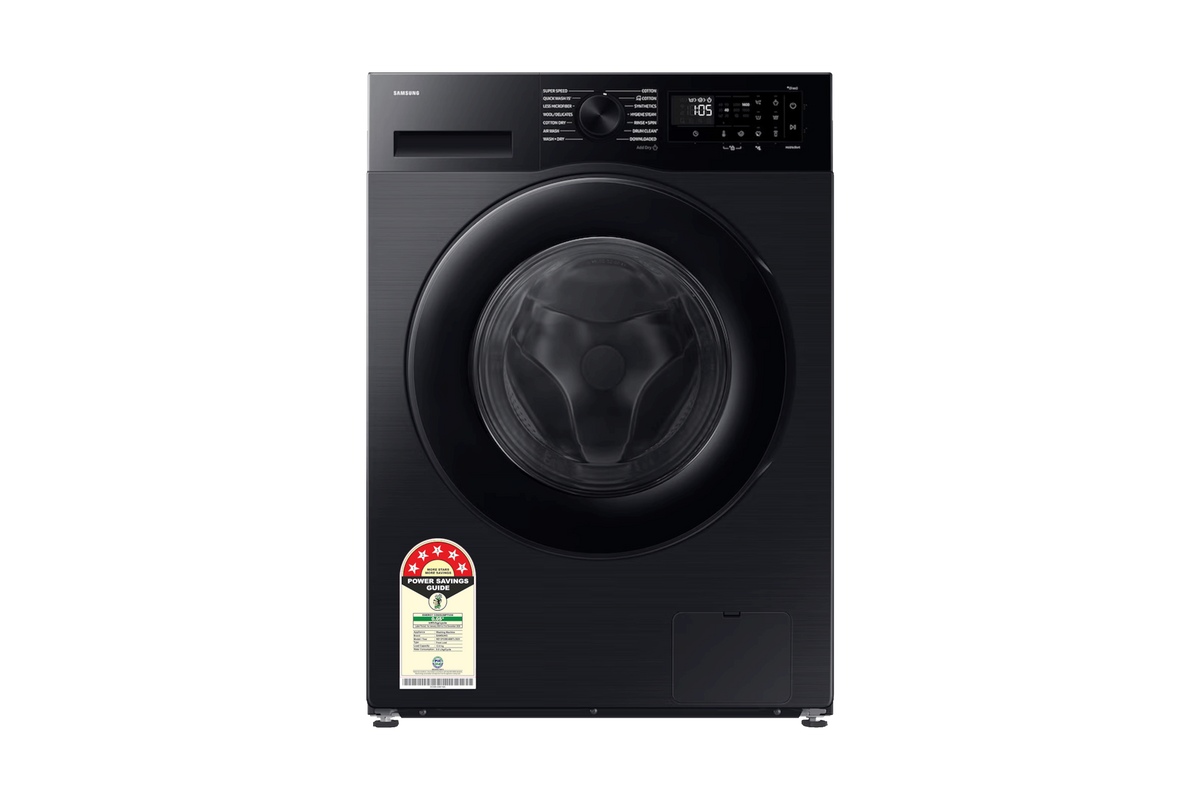 Samsung 12 Kg 12 Kg (Wash)/7 Kg (Dry) 5 Star AI EcoBubble Front Load… WD12FG5B34BBTL - Front View