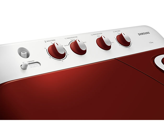 Samsung 7.0 kg Semi-Automatic Washing Machine: Double Storm, 5-Star Energy Rating