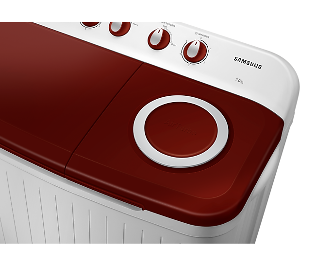 Samsung 7.0 kg Semi-Automatic Washing Machine: Double Storm, 5-Star Energy Rating