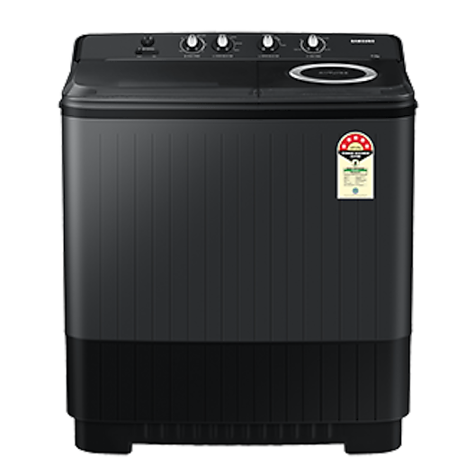 Samsung 8kg Semi-Automatic Washing Machine with Hexa Storm Pulsator Black