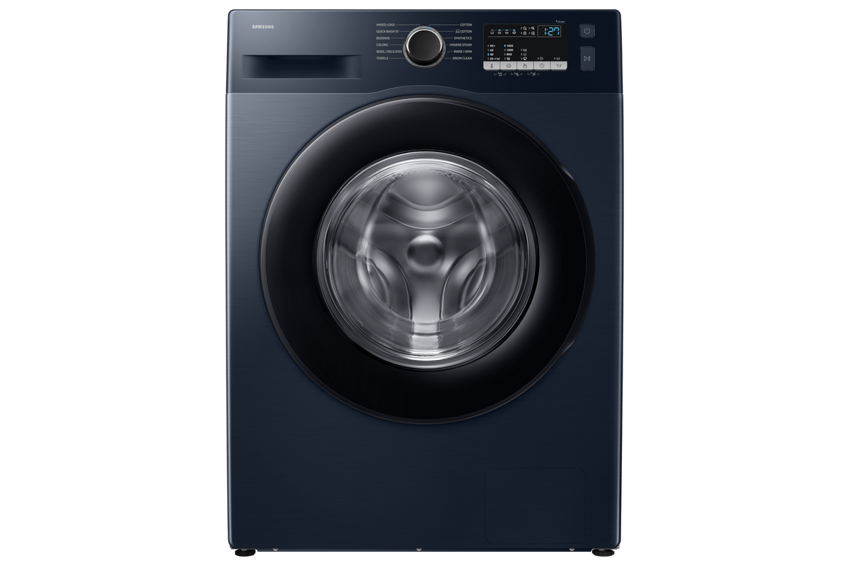 Samsung WW90FG4U04ASTL 9Kg Front Load Washing Machine Navy - Front View
