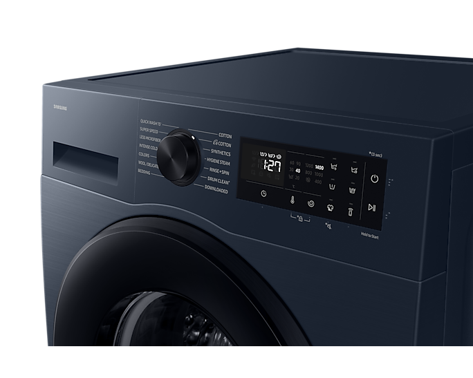 Samsung 9kg AI Ecobubble Front Load Washing Machine with SmartThings & Hygiene Steam