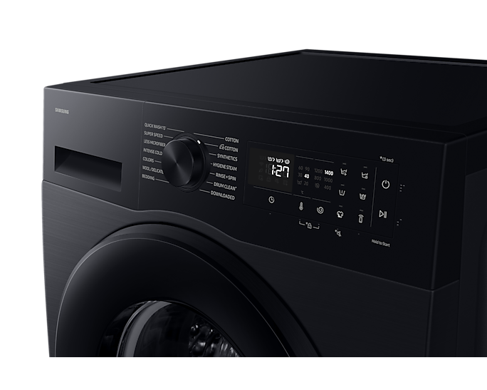 Samsung 9.0 kg Front Load Washing Machine with AI Ecobubble & Hygiene Steam