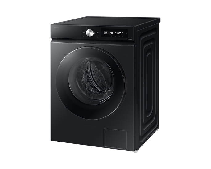 Samsung 12KG Front Load Bespoke AI Washing Machine with SuperSpeed, Black