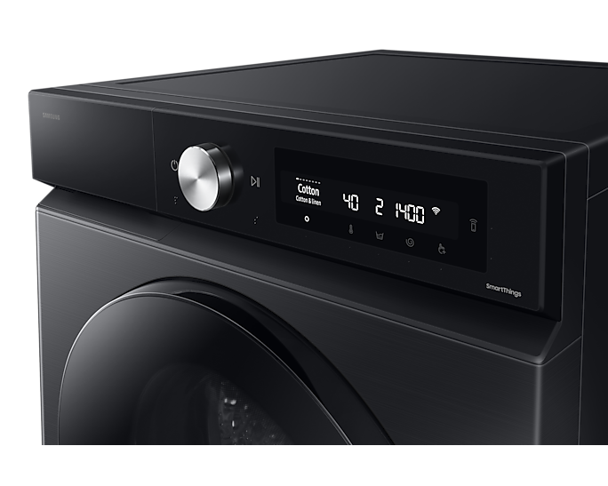 Samsung 12KG Front Load Bespoke AI Washing Machine with SuperSpeed, Black