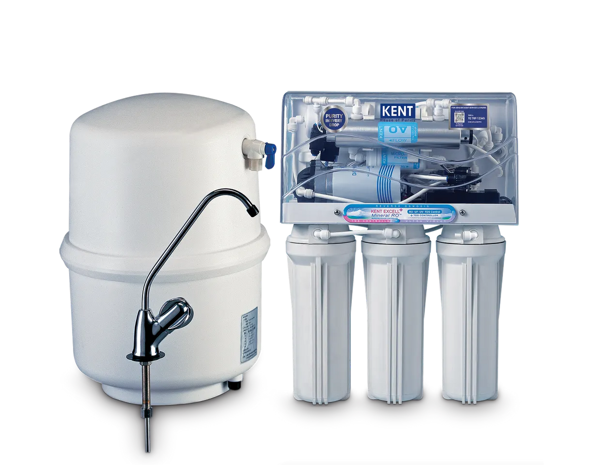 KENT Excell Plus RO Water Purifier - Front View