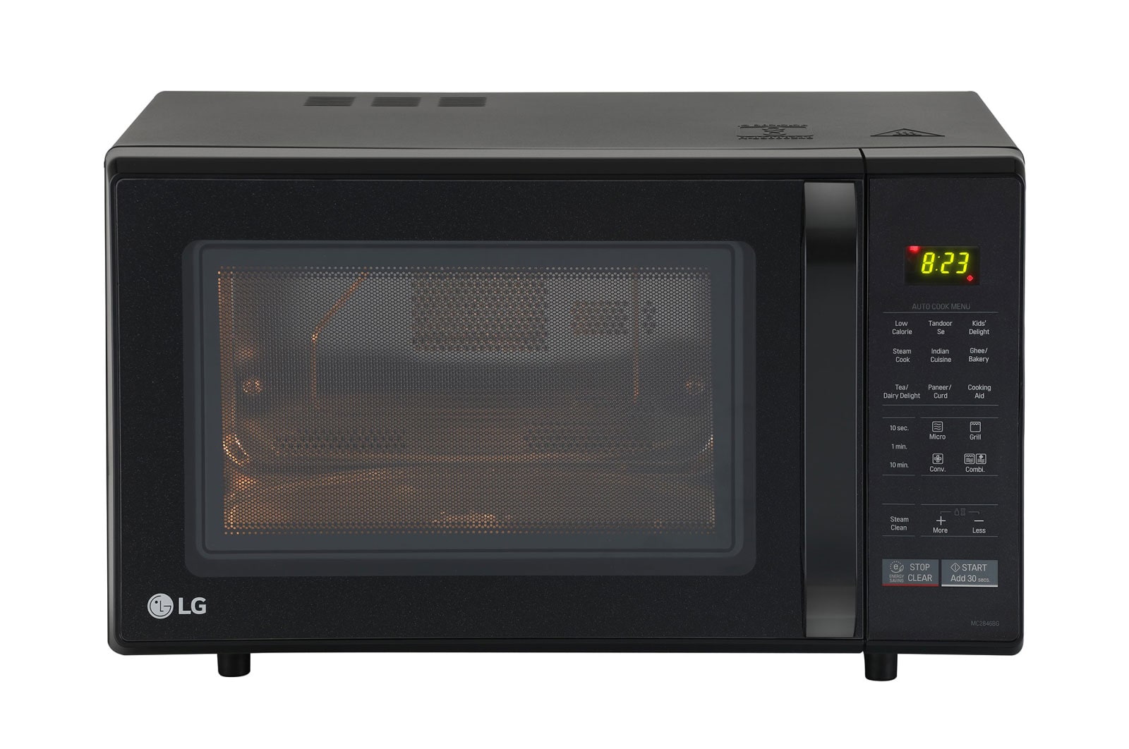 LG 28L All-in-One Smart Convection Microwave Oven with 251 Auto Cook Menus