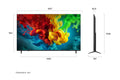 LG 75QNED82BXA - Product Dimensions