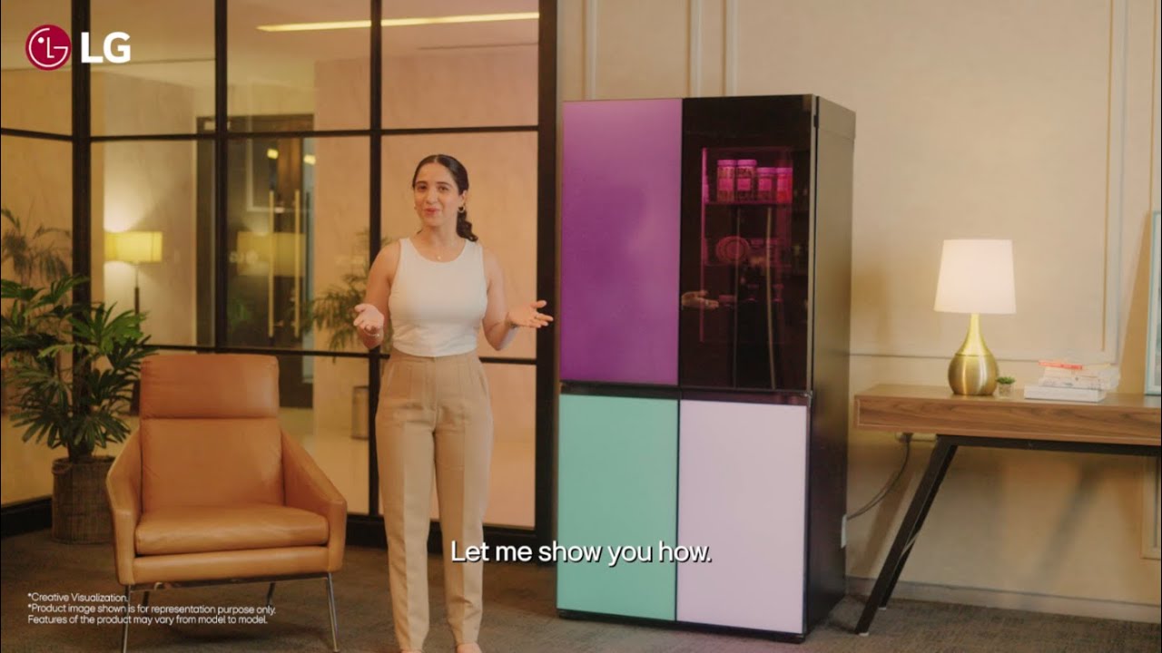LG 617L MoodUP French Door Refrigerator: Smart, Colour-Changing, InstaView