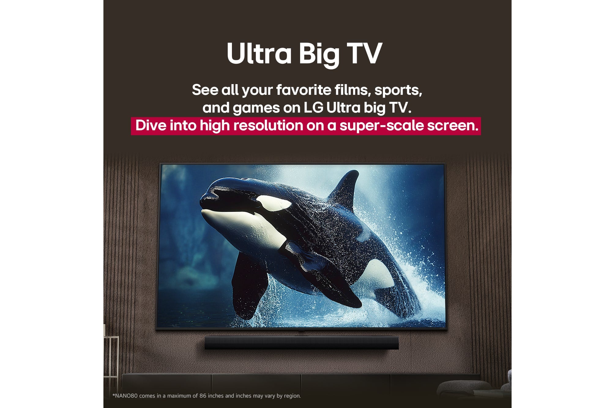 LG 43-inch NanoCell 4K Smart TV with α7 AI Gen8 Processor, Dolby Atmos