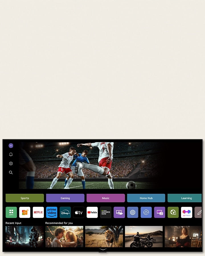 LG 48-inch OLED evo C5 4K Smart TV with α9 AI Gen8 Processor