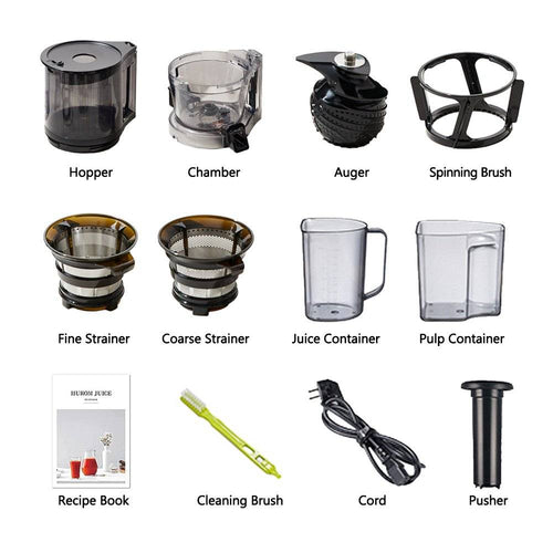 Hurom H320N Slow Juicer - Package Contents
