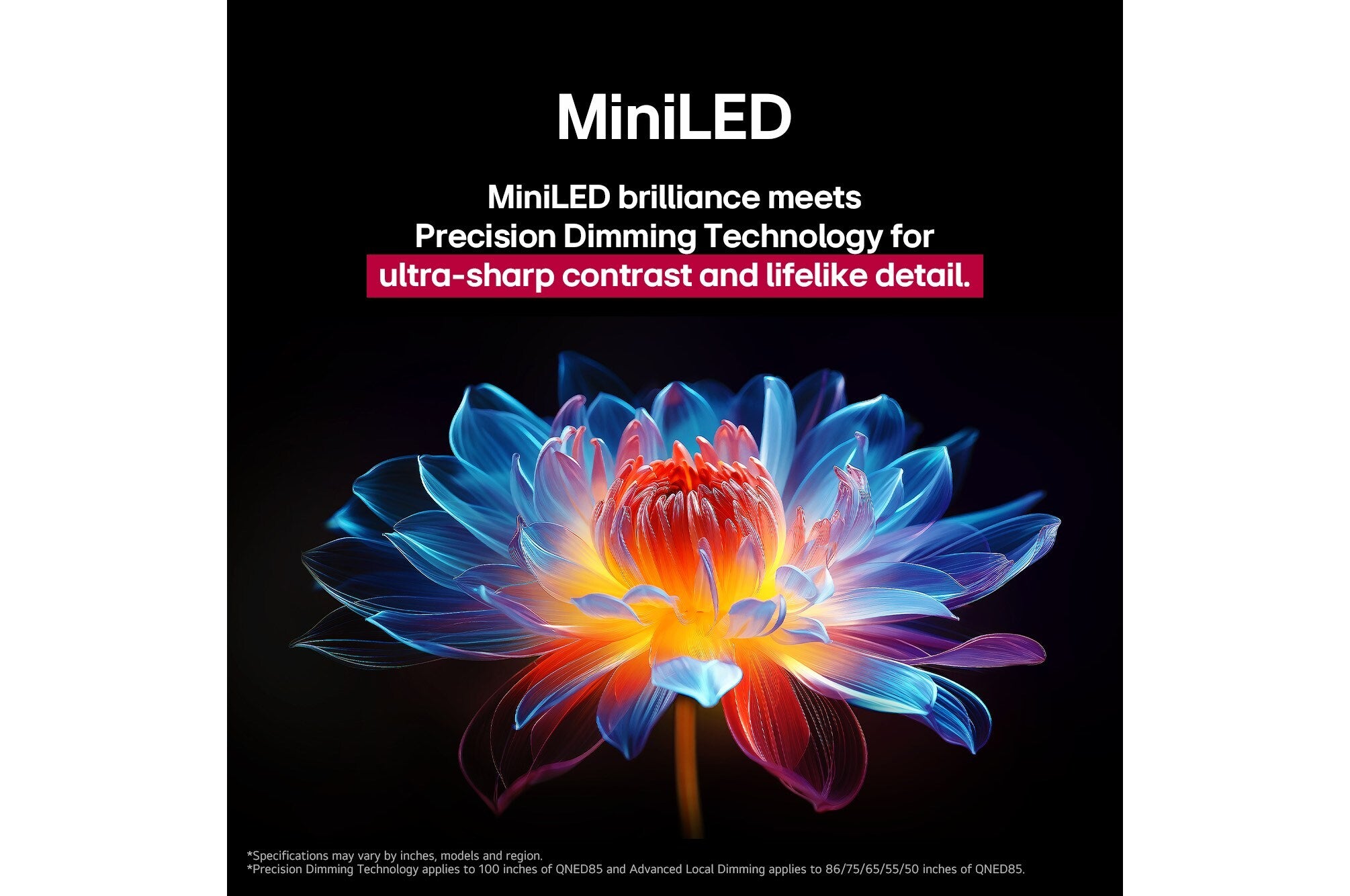 LG 100-inch QNED evo AI MiniLED 4K Smart TV 2025