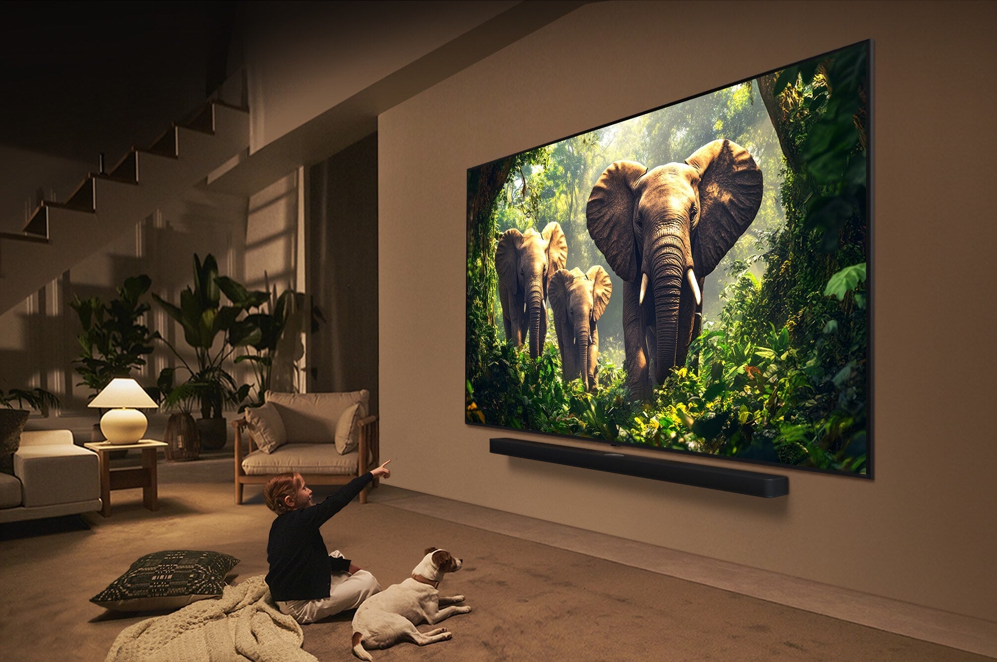 LG 100-inch QNED evo AI MiniLED 4K Smart TV 2025