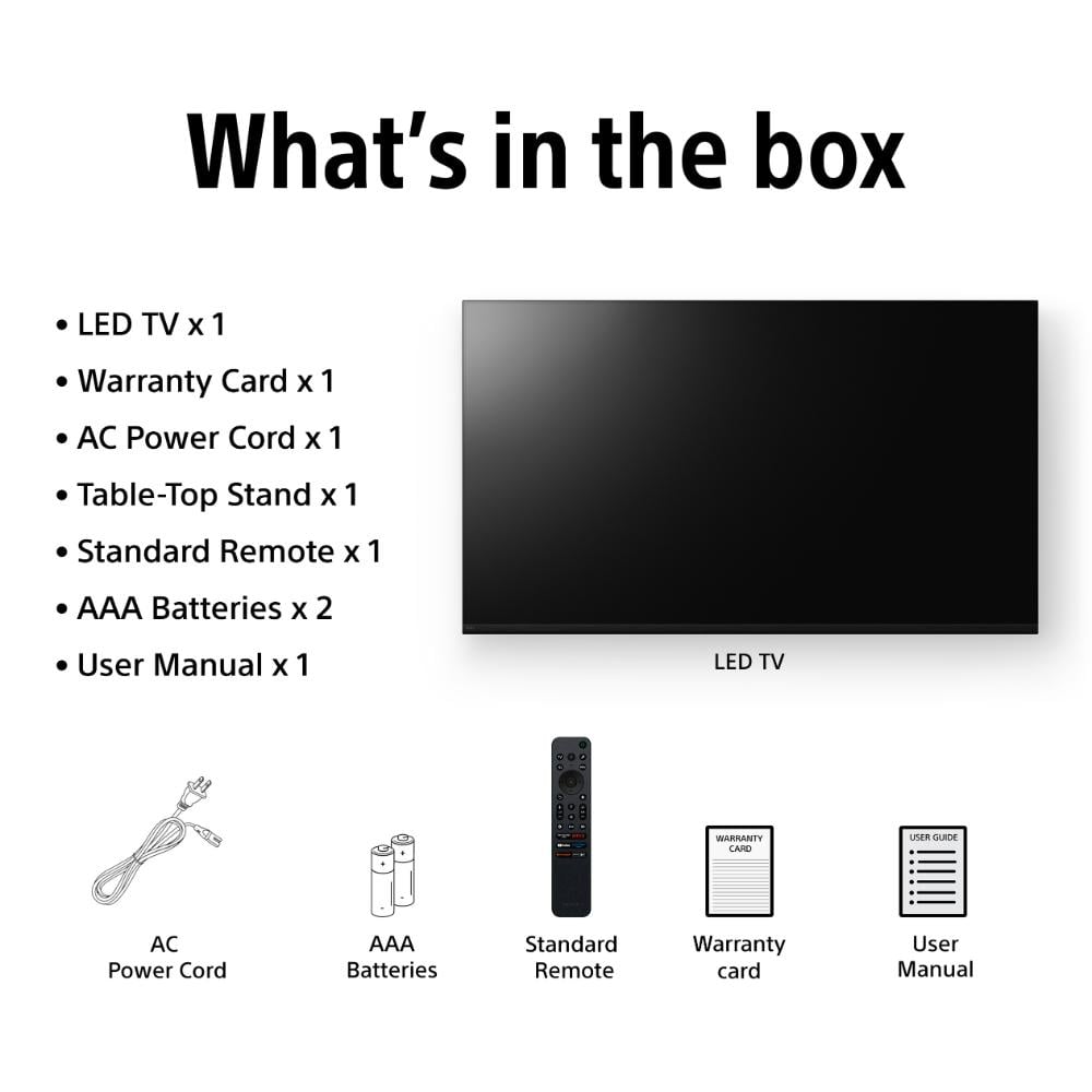 Sony BRAVIA 2 75-inch 4K Ultra HD Smart LED Google TV