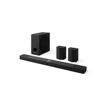 LG S95TR 9.1.5 Channel Home Theater Soundbar with Wireless Rear Speakers, Dolby Atmos