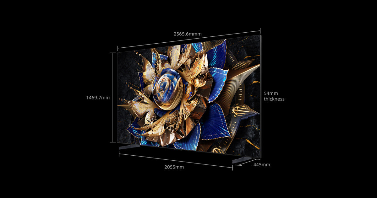 TCL 115-inch Premium QD-MiniLED 4K Smart TV: X955 Ultimate Home Entertainment