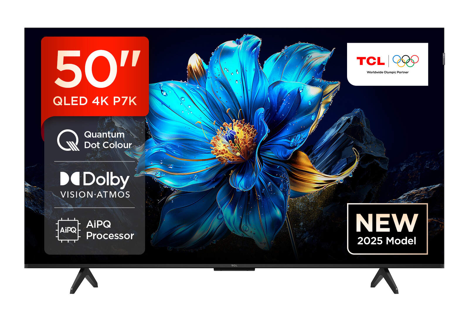 TCL P7K 50-inch QLED 4K HDR Google Smart TV with AiPQ