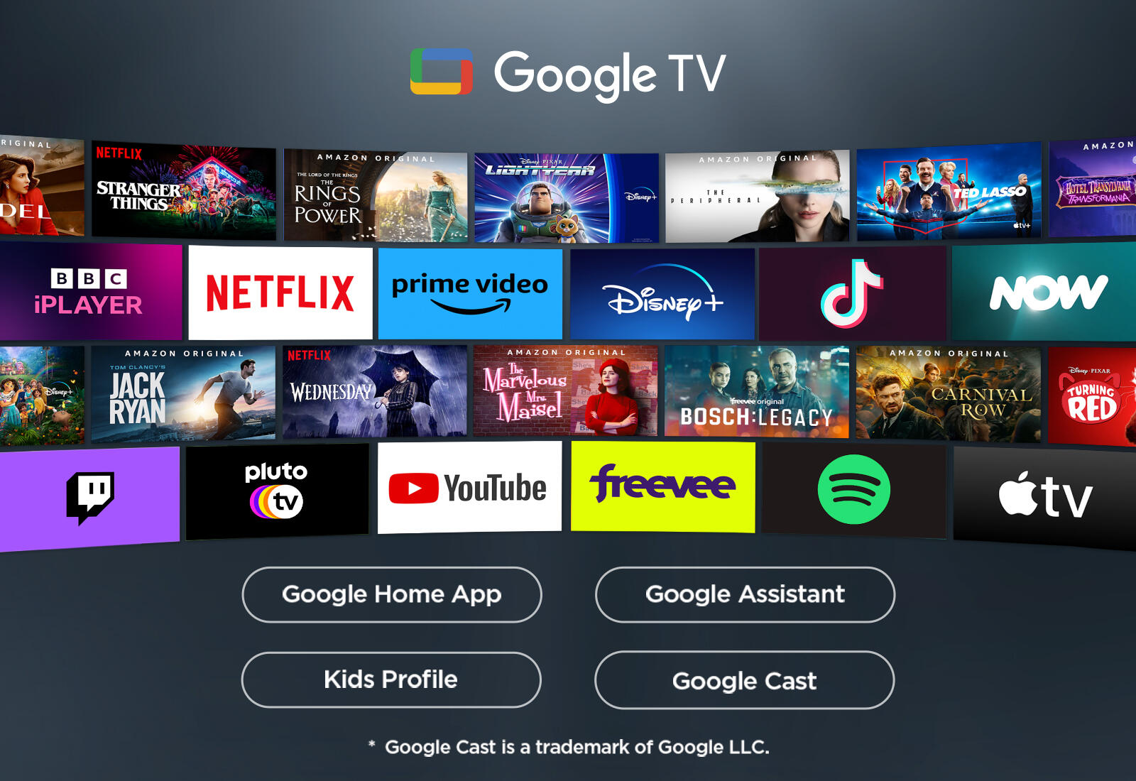 TCL P7K 50-inch QLED 4K HDR Google Smart TV with AiPQ