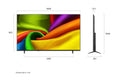 LG NU880B 75 inch 4K NanoCell AI Smart TV (75NU880BPLA)