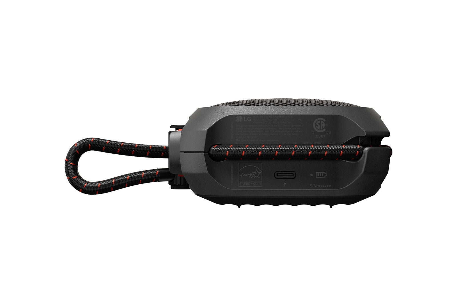LG XBOOM XG2TBK Military-Grade Portable Bluetooth Speaker for Outdoor Adventures