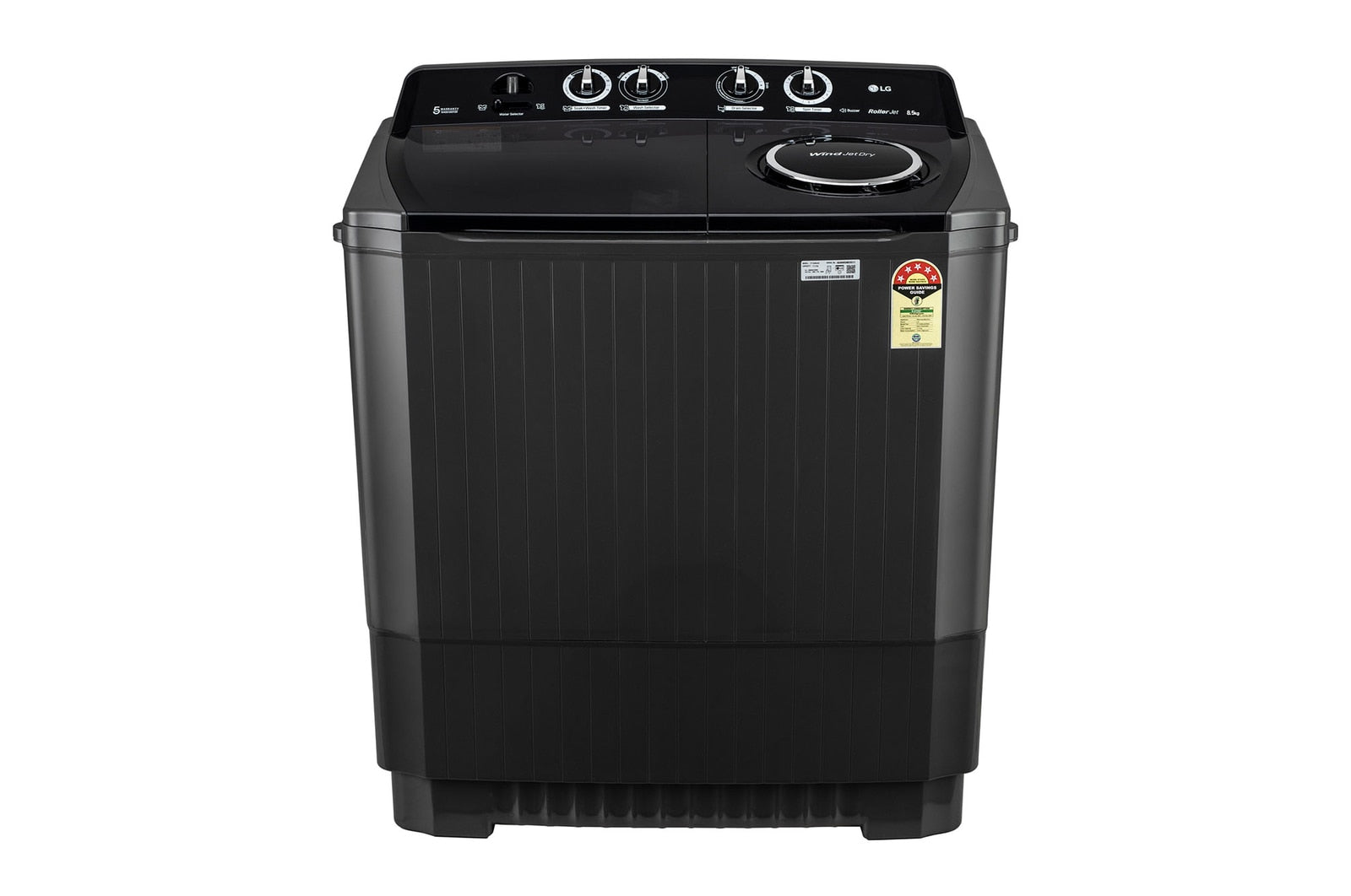 LG 8.5kg Semi-Automatic Top Load Washing Machine with Roller Jet Pulsator