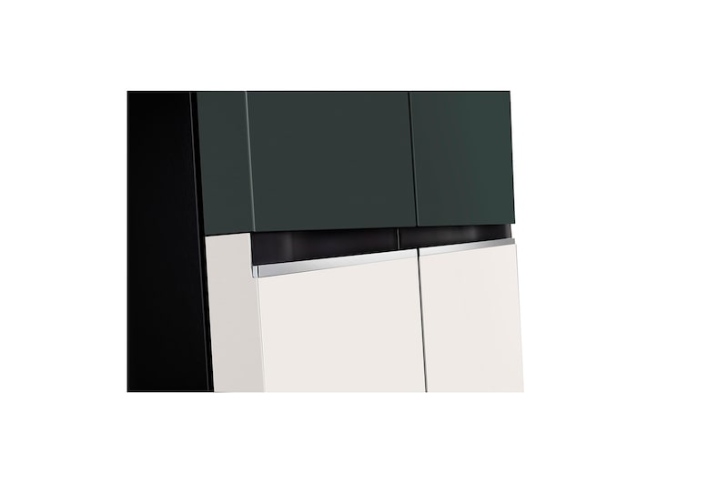 LG 650L Smart Side-by-Side Refrigerator with Wi-Fi Convertible, DoorCooling+, Emerald Tango