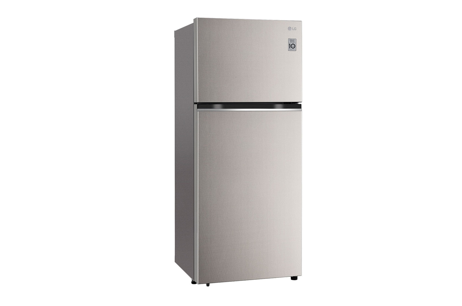 LG 322L Smart Inverter Double Door Refrigerator, Convertible, Urban Steel