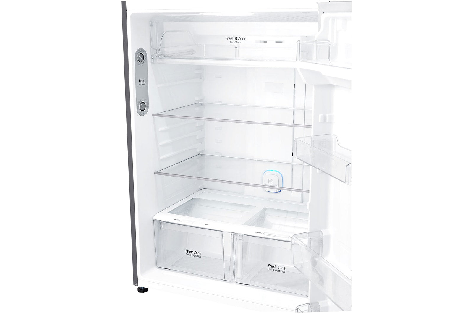 LG 592L Frost-Free Inverter Wi-Fi Double Door Refrigerator - Shiny Steel