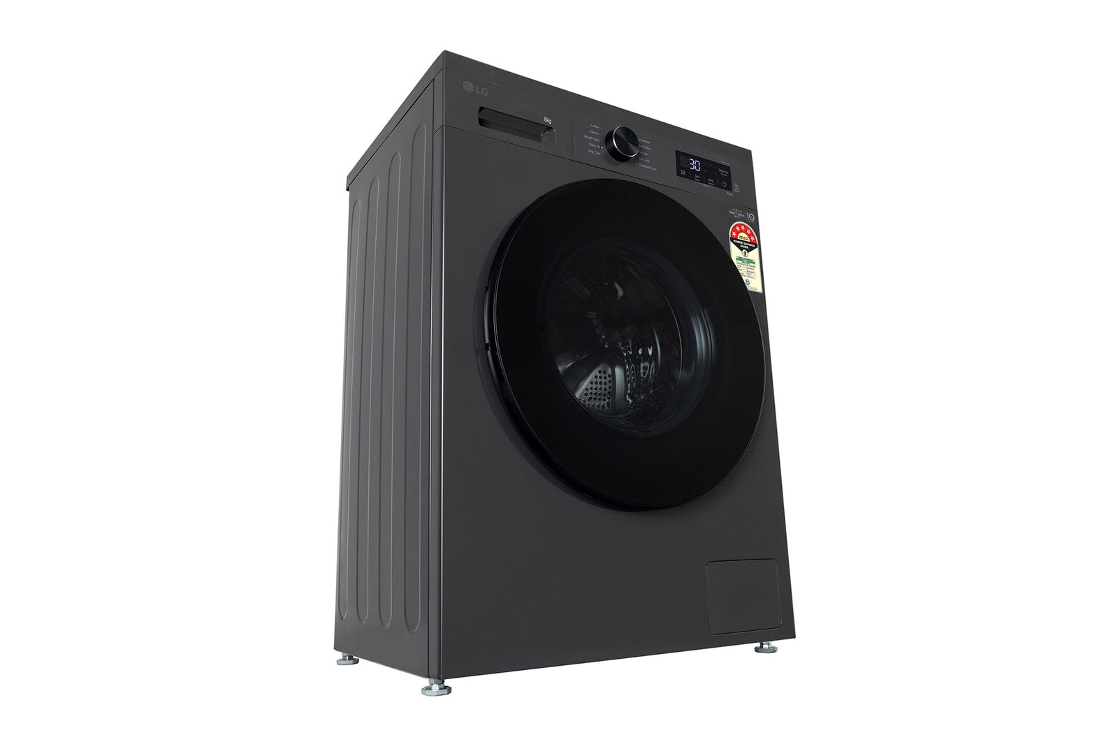 LG 8KG Front Load Washing Machine with Inverter Direct Drive, Steam & AI DD