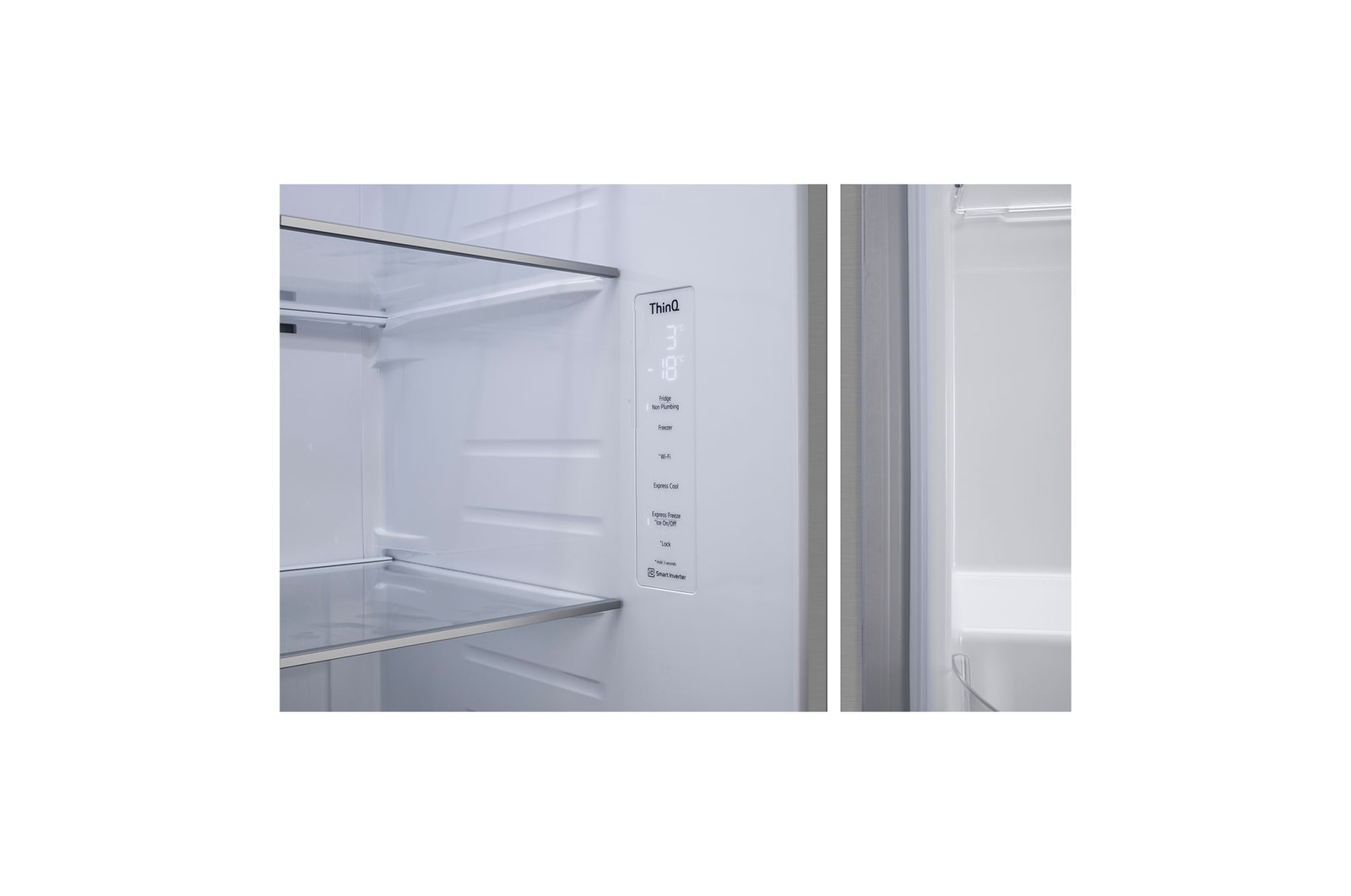 LG 630L Smart Convertible Side-by-Side Refrigerator with Water Dispenser