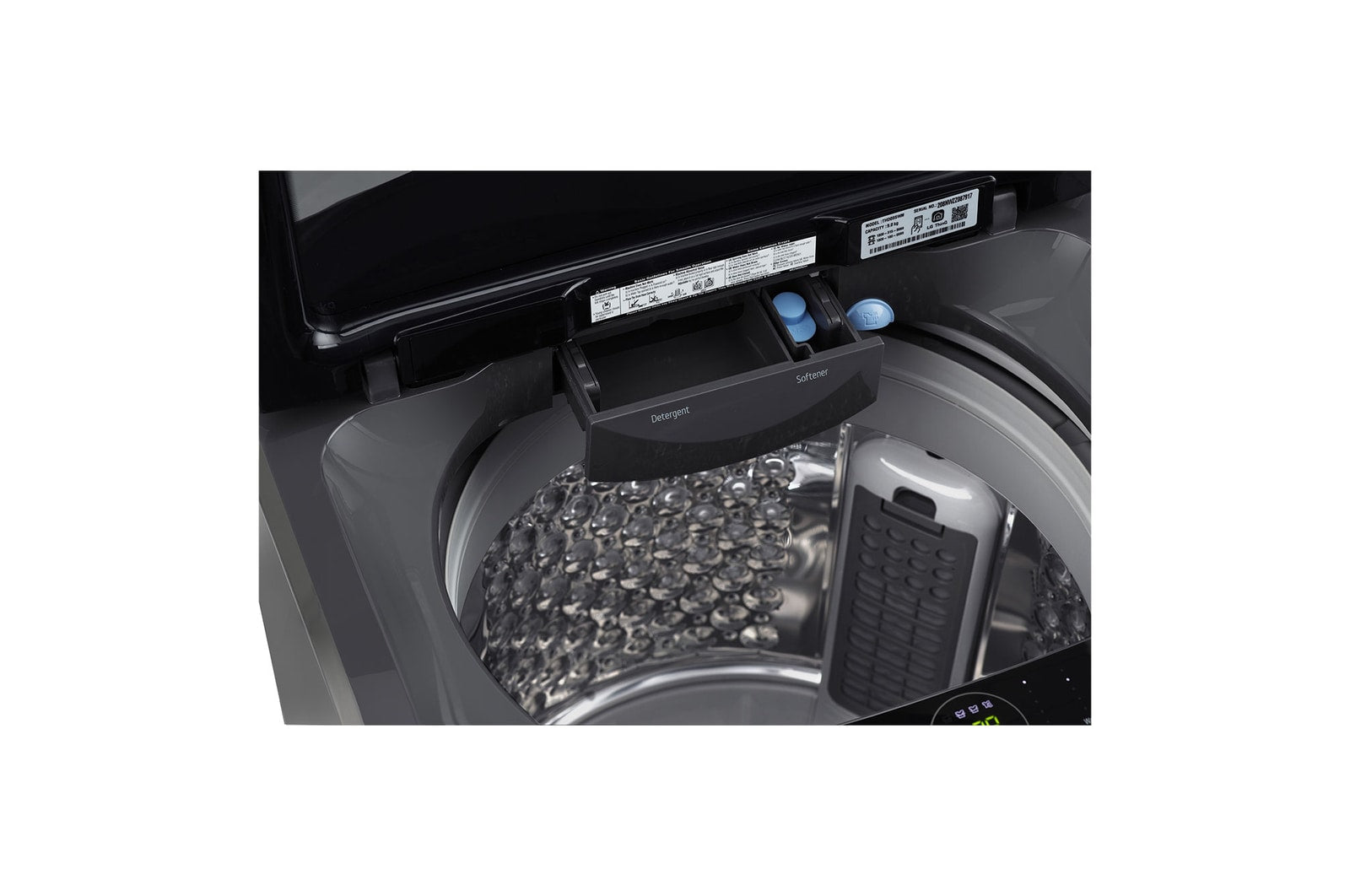 LG 8kg AIDD Smart Inverter Top Load Washing Machine with In-built Heater