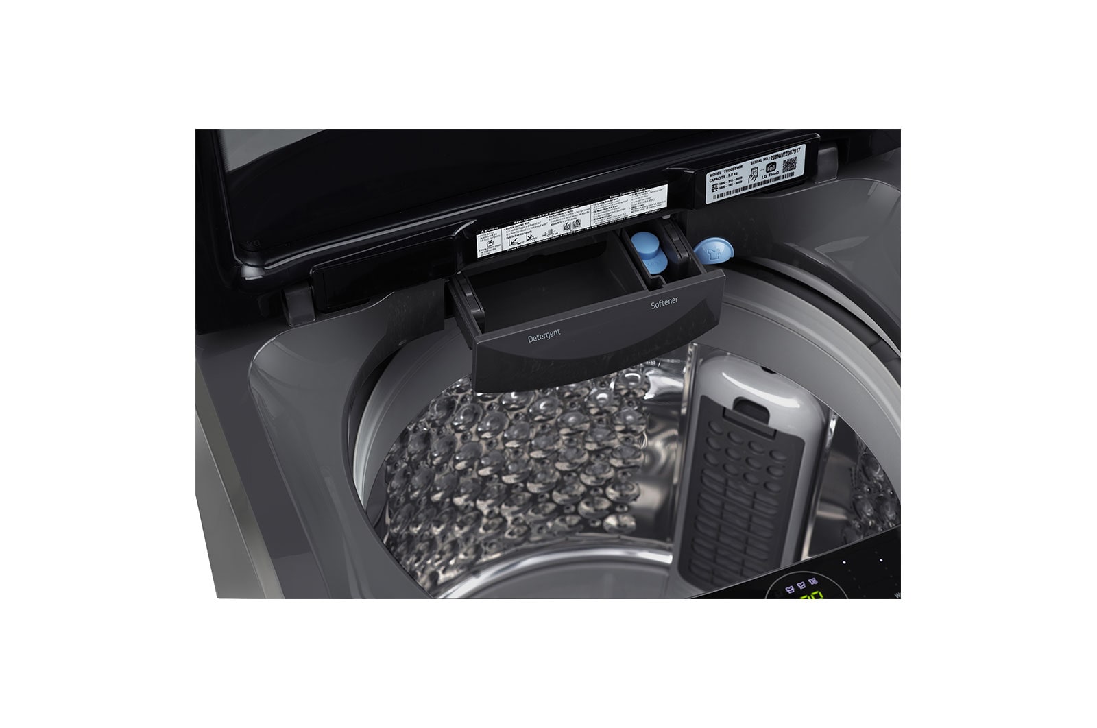 LG 9 Kg Top Load Washer, AI DD, TurboDrum, Smart Wi-Fi