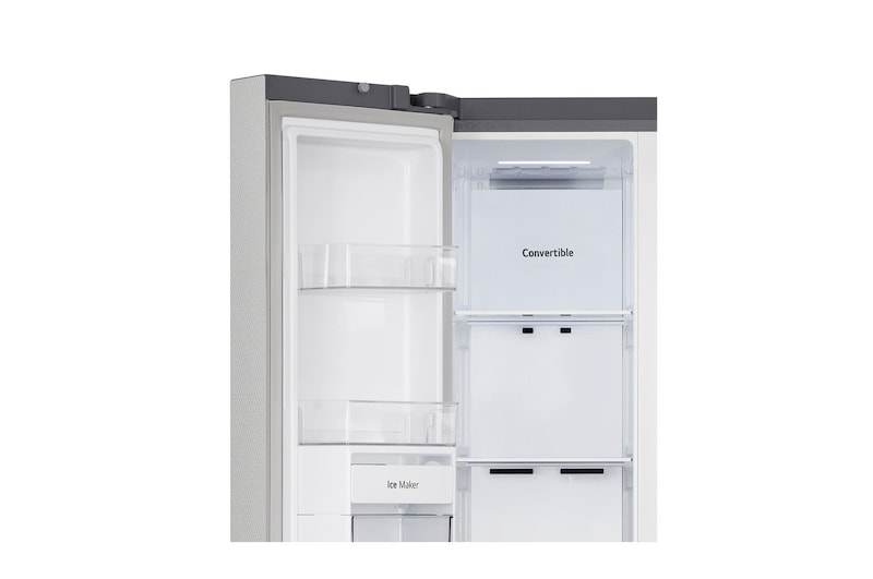 LG 650L Smart Inverter Side-by-Side Refrigerator: Wi-Fi, DoorCooling+, Urban Steel Finish