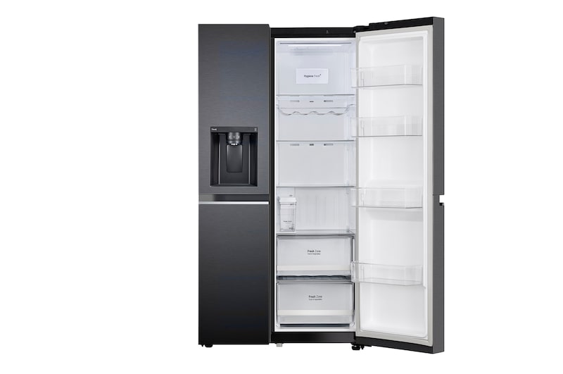 LG 630L Smart Inverter Side-by-Side Refrigerator, Wi-Fi, Ice Dispenser