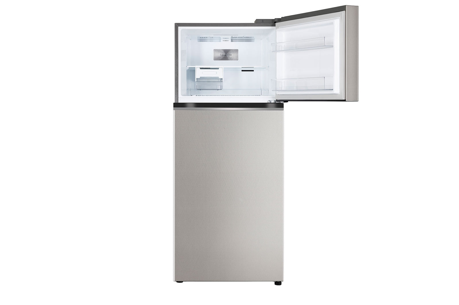 LG 322L Smart Inverter Double Door Refrigerator, Convertible, Urban Steel