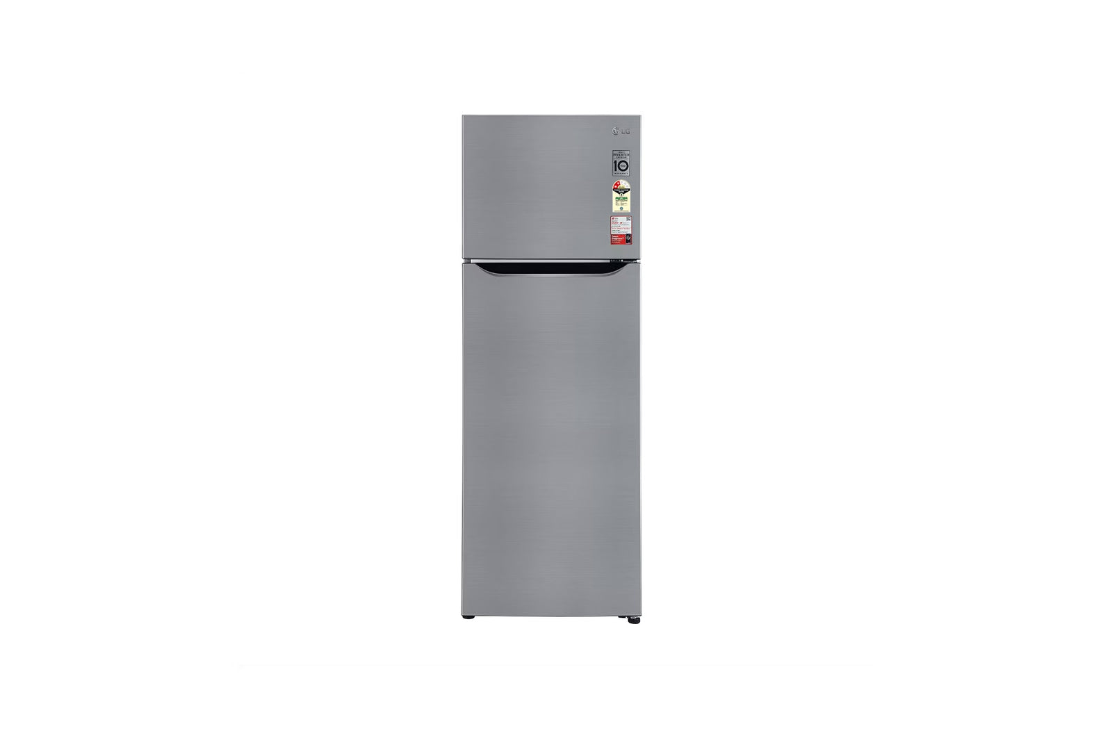 LG 288L Smart Inverter Convertible Double Door Refrigerator - Shiny Steel, 2 Star
