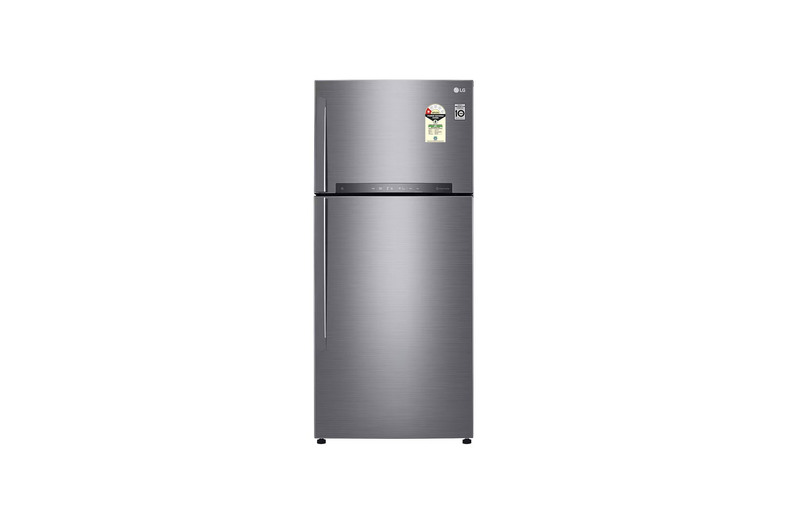 LG 506L Smart Inverter Wi-Fi Frost-Free Double Door Refrigerator - Shiny Steel
