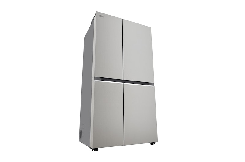 LG 650L Smart Inverter Side-by-Side Refrigerator: Wi-Fi, DoorCooling+, Urban Steel Finish